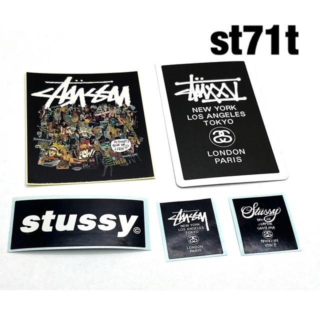 STUSSY(ステューシー)のSTUSSY Sticker Set ステューシー■st71 メンズのファッション小物(その他)の商品写真