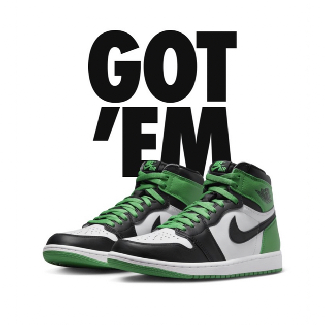 30cm Nike Air Jordan 1 Celtics エアジョーダン 1