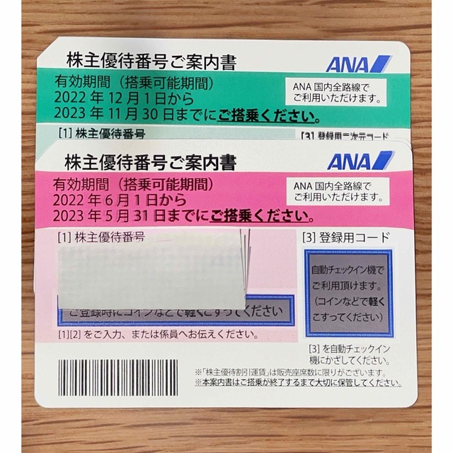 ANA 株主優待 チケットの優待券/割引券(その他)の商品写真