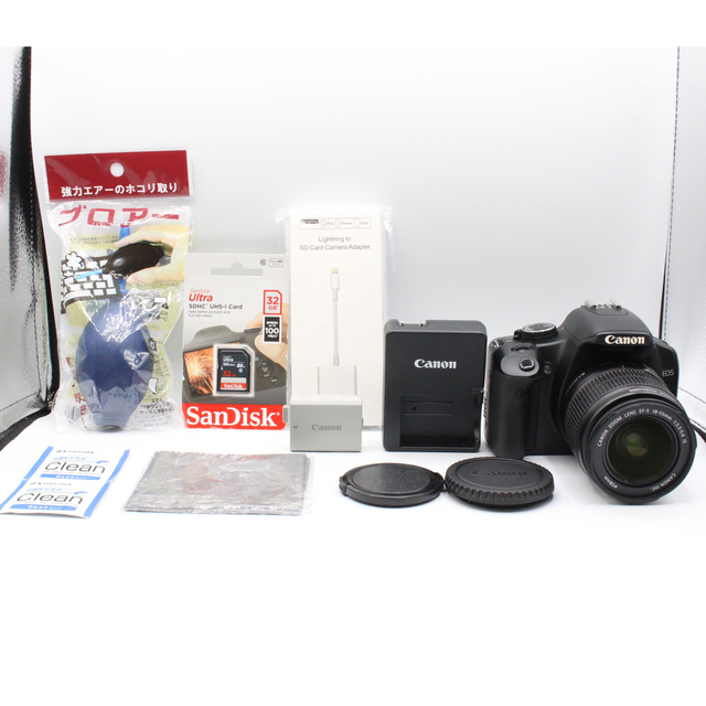 72%OFF!】 状態◎、ショット極小、コスパ◎の極上品❤️Canon EOS KISS