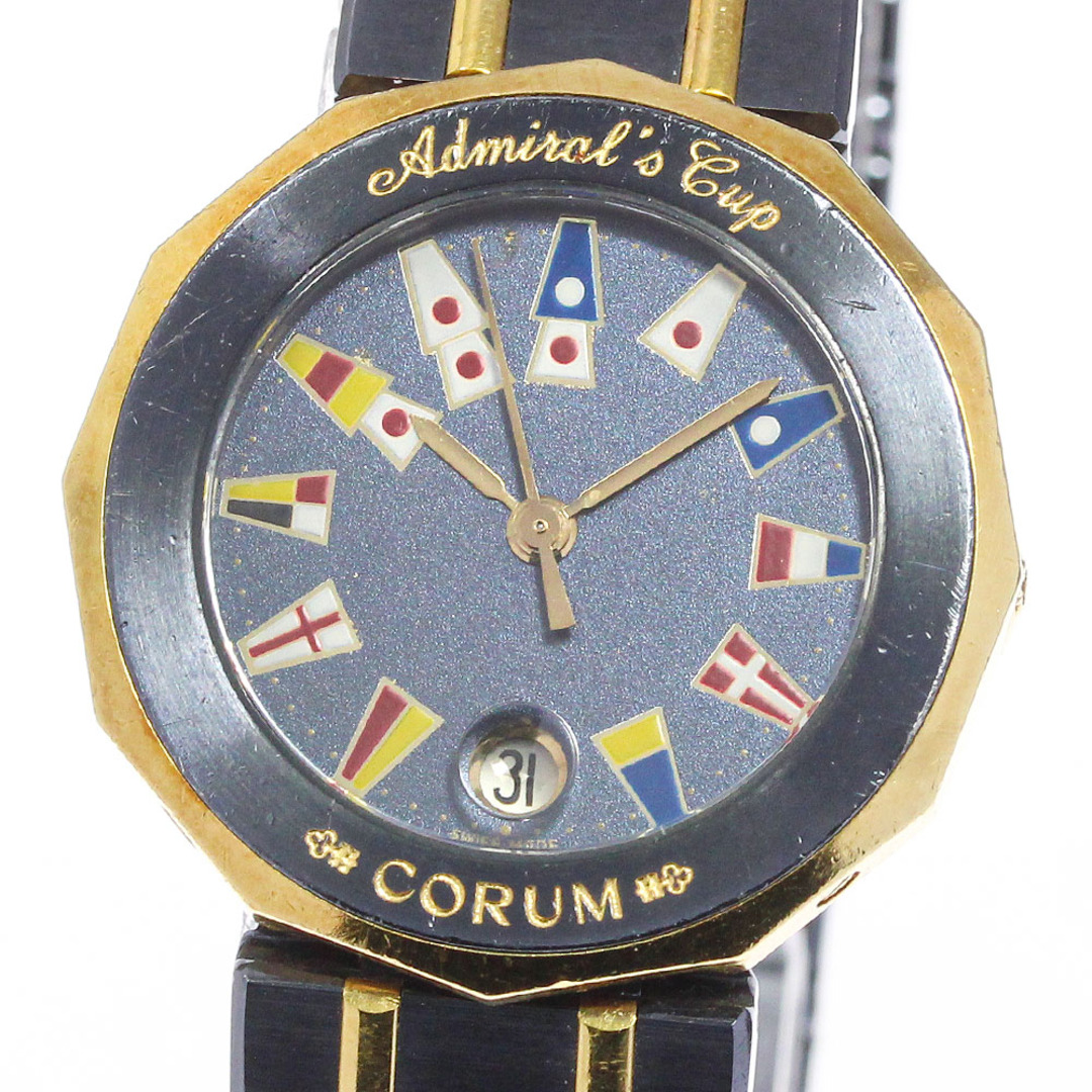 コルム CORUM 39610.31V52 アドミラルズカップ デイト クォーツ レディース _745135【ev15】