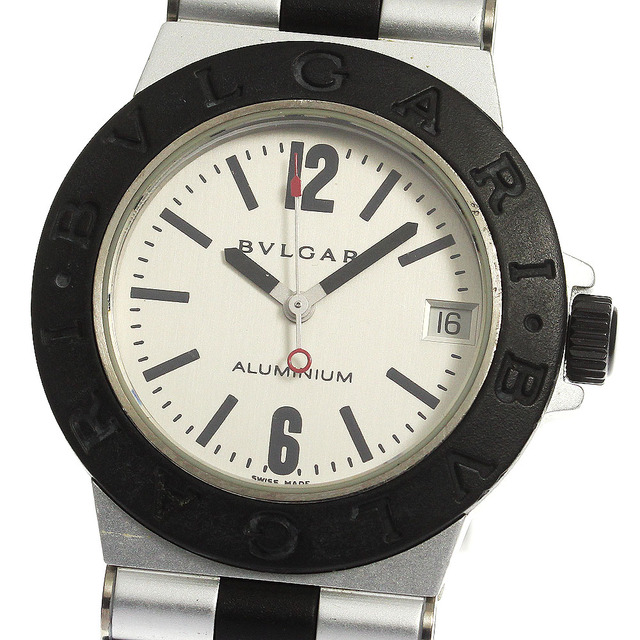最大の割引 BVLGARI _744738 ボーイズ クォーツ アルミニウム AL32TA