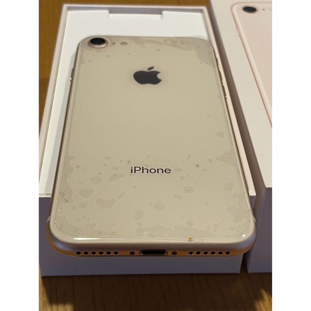 ［美品］※値下げ中 simフリー iPhone8 64GB ゴールド