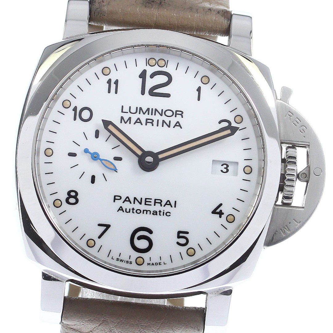 パネライ PANERAI PAM01523 ルミノール マリーナ 3デイズ　アッチャイオ 自動巻き メンズ 内箱・保証書付き_744906