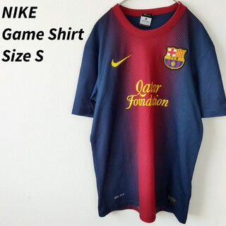 ナイキ(NIKE)の美品　バルセロナ　ユニフォーム　ゲームシャツ　サッカーユニフォーム(ウェア)