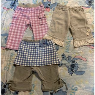 ラグマート(RAG MART)の女の子 可愛い！パンツ ３枚 ラグマートとpiancheriとユニクロ８０㎝(パンツ)