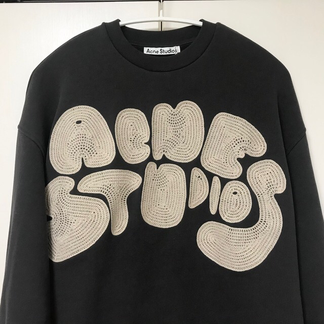 Acne Studios アクネ　バブルロゴオーバースウェット