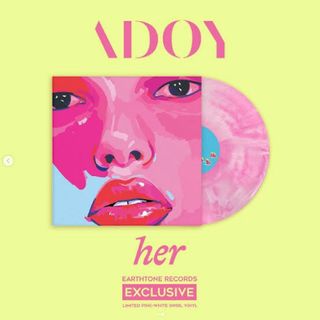 ADOY - her レコード アナログ盤 カラービニール(ポップス/ロック(洋楽))