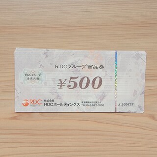 RDCグループ商品券 4000円(レストラン/食事券)