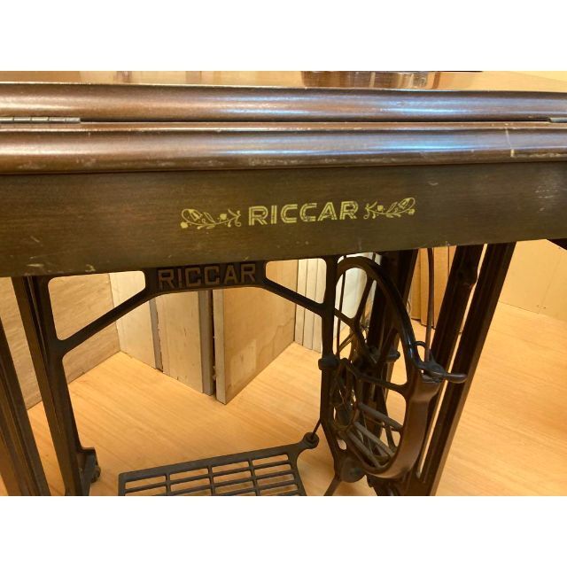 RICCAR ミシン台 JUKI 足踏みミシン アンティーク レトロ-