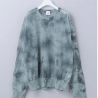 ビューティアンドユースユナイテッドアローズ(BEAUTY&YOUTH UNITED ARROWS)の6(ROKU) SUKE TIE DYE MOTIF KNIT PULLOVER(ニット/セーター)