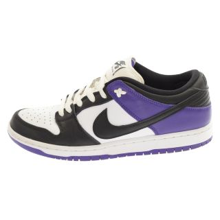 ナイキ(NIKE)のNIKE SB ナイキエスビー DUNK LOW PRO COURT PURPLE BQ6817-500 ダンクロープロ コート パープル ローカットスニーカー パープル US10.5/28.5cm(スニーカー)