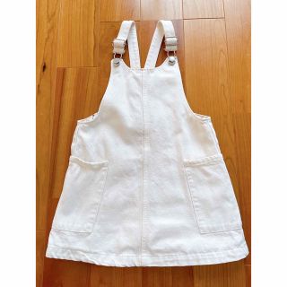 ザラキッズ(ZARA KIDS)のZARAキッズ　サロペットスカート　110cm(ワンピース)