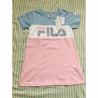 フィラ(FILA)のFILA ワンピース　半袖Tシャツ(Tシャツ/カットソー)