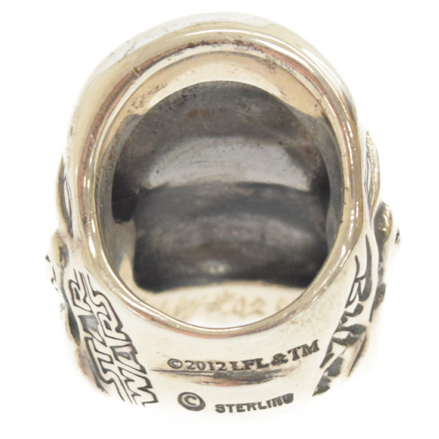 BILL WALL LEATHER(ビルウォールレザー)のBill Wall Leather/BWL ビルウォールレザー ×STARWARS R-SW-26/Storm Trooper Ring Ltd.30×スターウォーズコラボ ストームトルーパーリング シルバー メンズのアクセサリー(リング(指輪))の商品写真