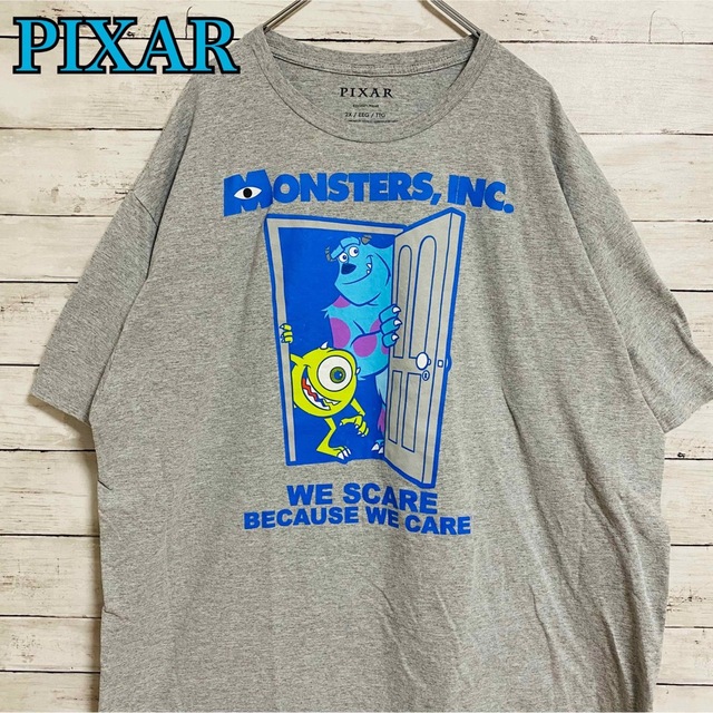 【入手困難】PIXAR モンスターズインク　Tシャツ　2XL ゆったり　レア