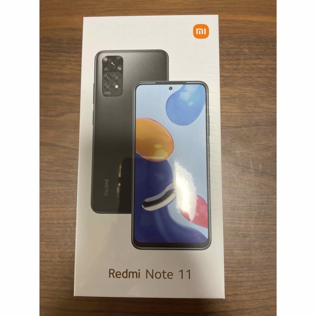 【新品未開封】Xiaomi Redmi Note 11 トワイライトブルースマートフォン本体