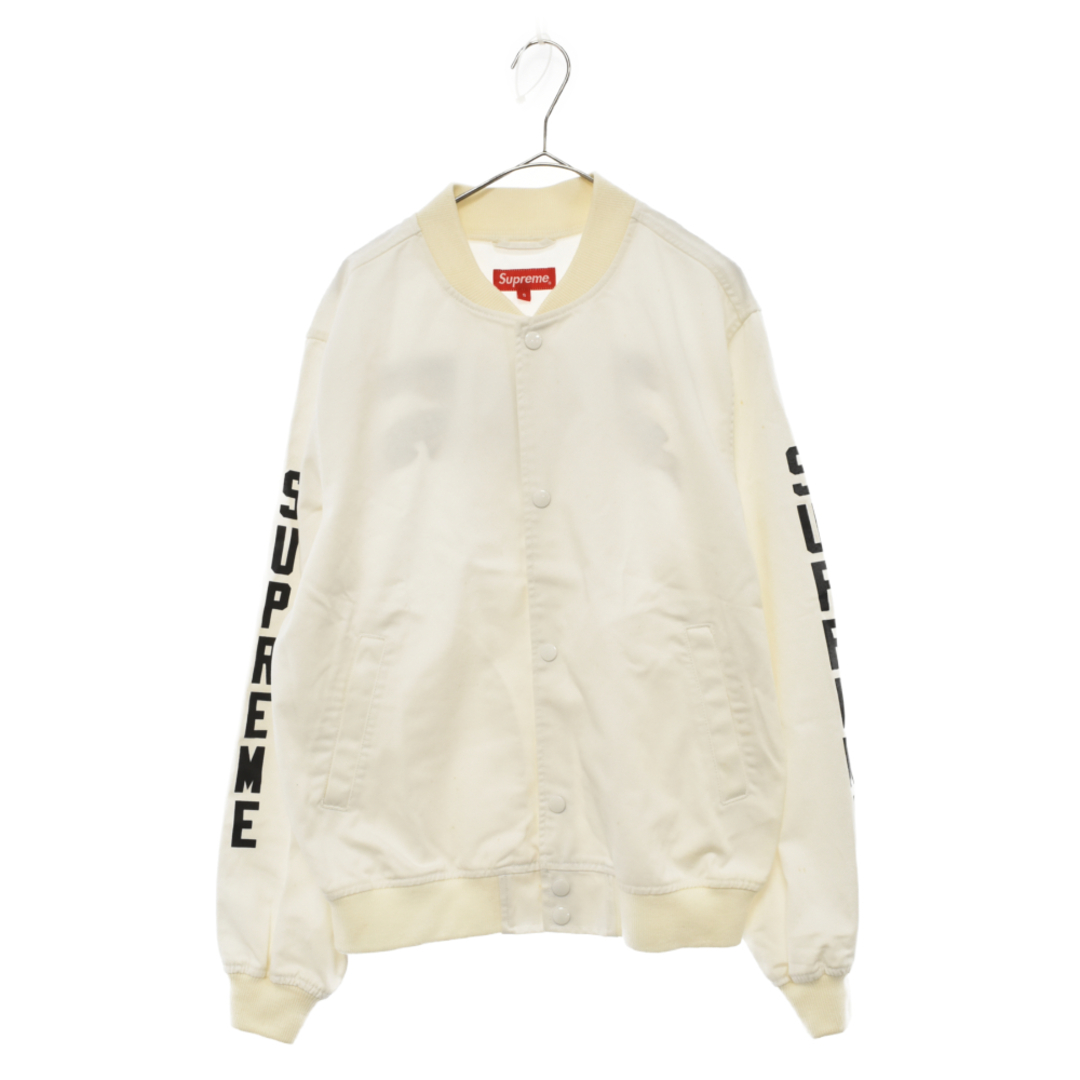 SUPREME シュプリーム 16SS×ANTI HERO Bomber Jacket アンタイヒーロー ボンバージャケット ホワイト