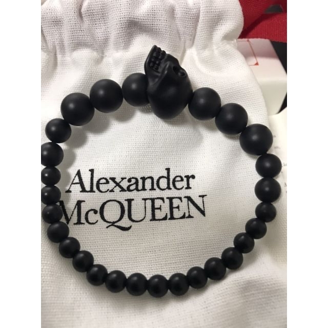 匿名配送☆Alexander McQueen☆マルチビーズ ブレスレット - ブレスレット