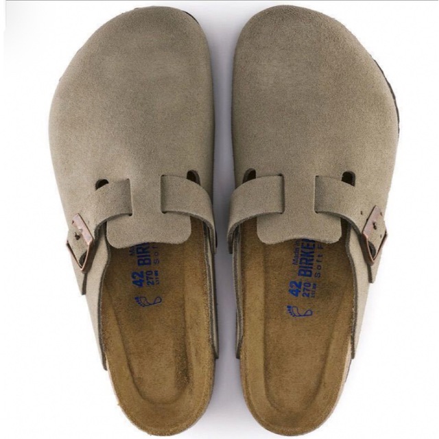 BIRKENSTOCK(ビルケンシュトック)のBIRKENSTOCK ビルケンシュトック ボストン ベージュ トープ メンズの靴/シューズ(サンダル)の商品写真