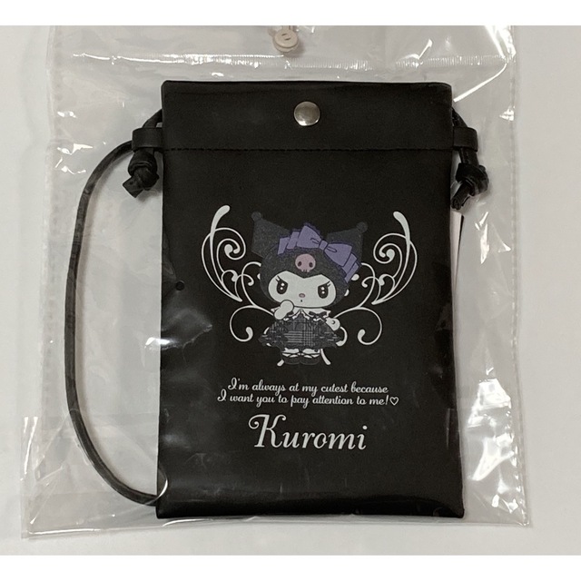 サンリオ サンリオ クロミ kuromi スマホショルダーバッグ スマホバッグの通販 by coco サンリオ クロミ モバイルバッグ M