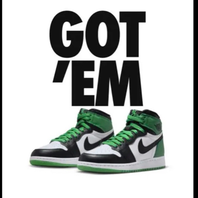 Nike GS Air Jordan 1 Retro High OG green