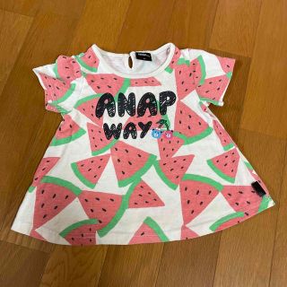 アナップ(ANAP)のANAP♡95♡チュニック ワンピース Tシャツ(Tシャツ/カットソー)