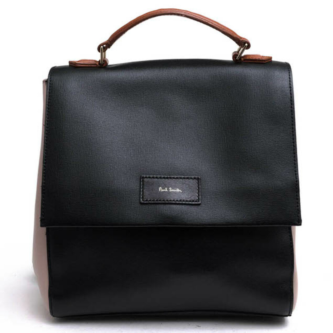 ポールスミス/Paul Smith リュック バッグ バックパック レディース 女性 女性用レザー 革 本革 ブラック 黒 PWN702 カラーブロック ミニリュック バイカラー デイパック | フリマアプリ ラクマ