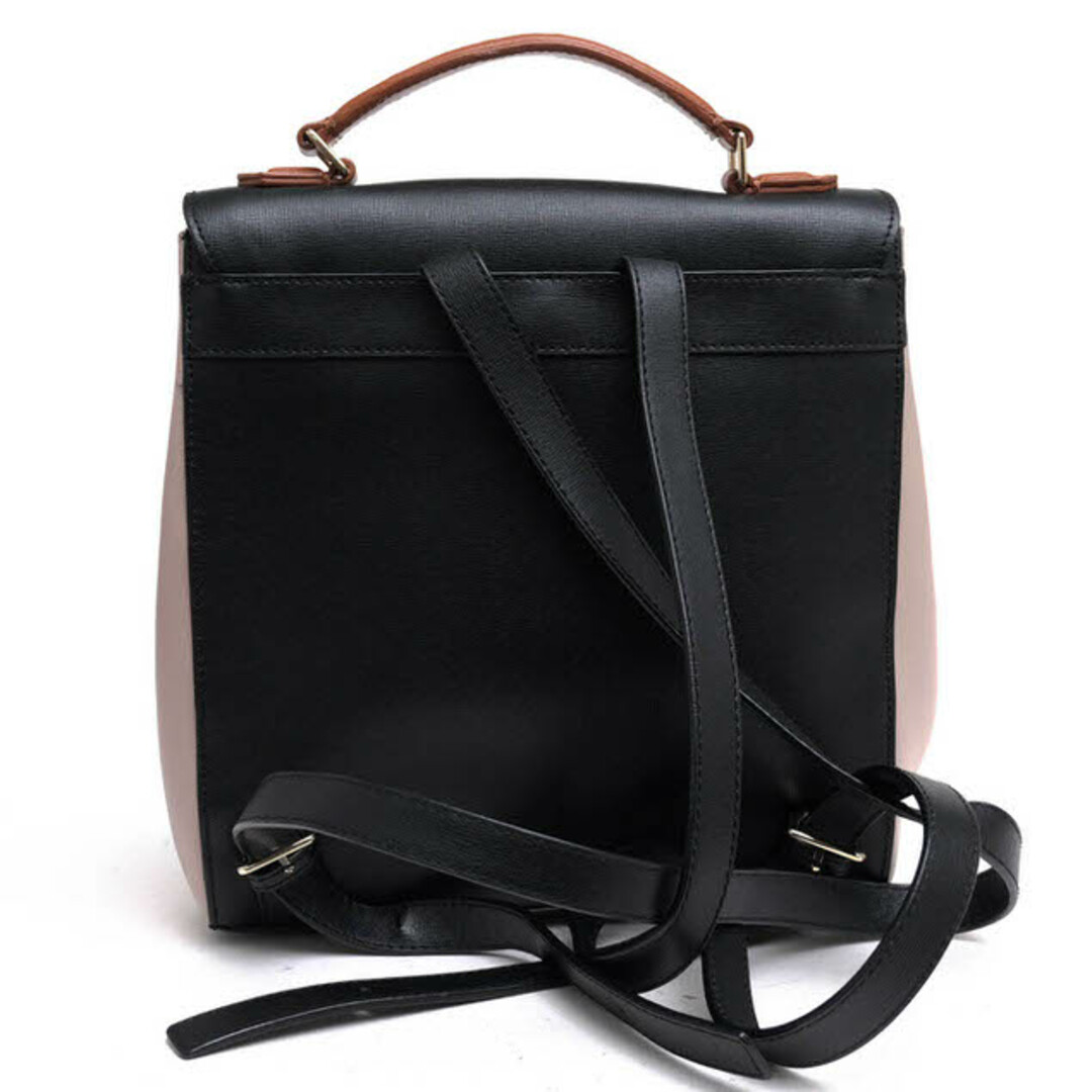 ポールスミス/Paul Smith リュック バッグ バックパック レディース 女性 女性用レザー 革 本革 ブラック 黒 PWN702 カラーブロック ミニリュック バイカラー デイパック