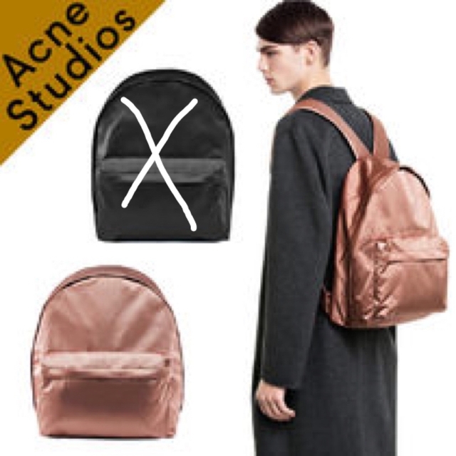 Acne Studios(アクネストゥディオズ)のAcneStudios リュック marron red レディースのバッグ(リュック/バックパック)の商品写真