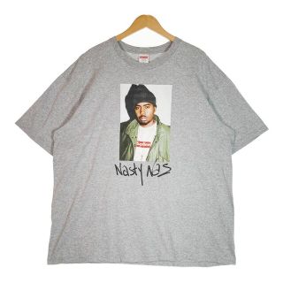 シュプリーム(Supreme)の★シュプリーム Nasty Nas ナスティー ナズ Tシャツ グレー XL(Tシャツ/カットソー(七分/長袖))