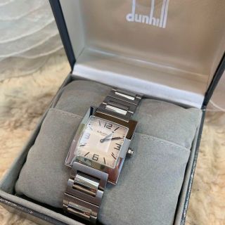 223 dunhill ダンヒル時計　メンズ腕時計　長方形　手巻き時計　希少