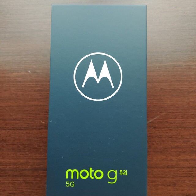 128GBOS種類MOTOROLA スマートフォン moto g52j 5G インクブラック