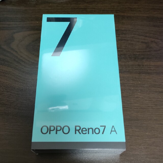 【新品未開封】OPPO Reno7 A アイスブルー 物理デュアルシム対応版スマホ/家電/カメラ