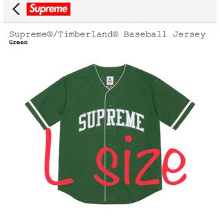 Supreme - 【緑L】Supreme/Timberland Baseball Jerseyの通販|ラクマ