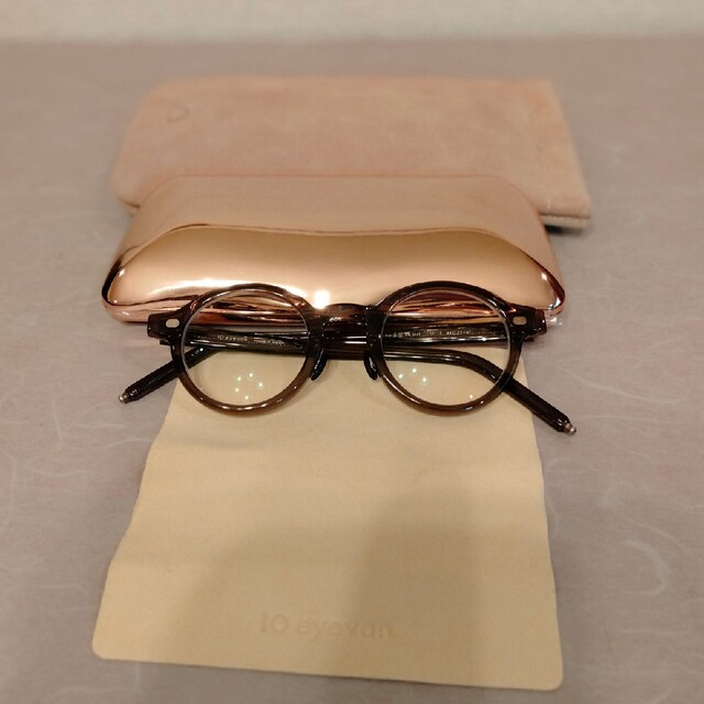 EYEVAN7285 - 美品 保存ケース.布付 10eyevan no.5-Ⅲ FR - 1011Sの