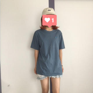 ナイキ(NIKE)のNIKE ロゴ刺繍 ジャージ(Tシャツ/カットソー(半袖/袖なし))