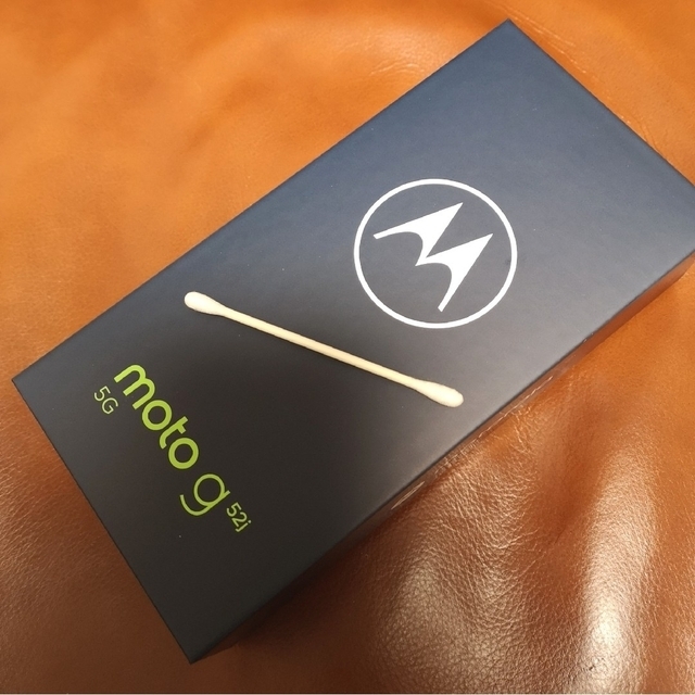 Motorola moto g52j 5g パールホワイト & 綿棒セットホワイト系画面サイズ