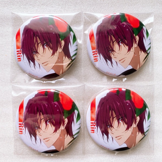 Free! summer 缶バッジ 松岡凛 Road to the World夢-eastgate.mk