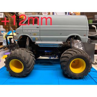 タミヤ　RC ランチボックス　ハイリフトマウント12mm 取り付けキット(ホビーラジコン)