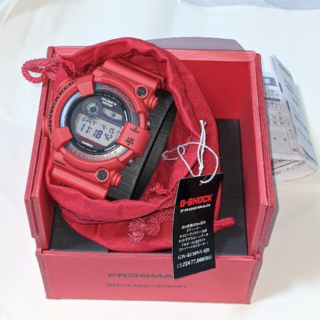 新品プライスタグ付き GW-8230NT-4JR G-SHOCK FROGMAN