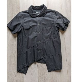 コムデギャルソン(COMME des GARCONS)のBLACK COMME des GARCONS　半袖丸襟ブラウス(Tシャツ(半袖/袖なし))