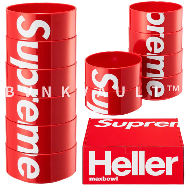 Supreme Heller Mugs 白 赤 セット