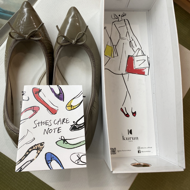 repetto(レペット)のKurun TOKYO バレエシューズ レディースの靴/シューズ(バレエシューズ)の商品写真