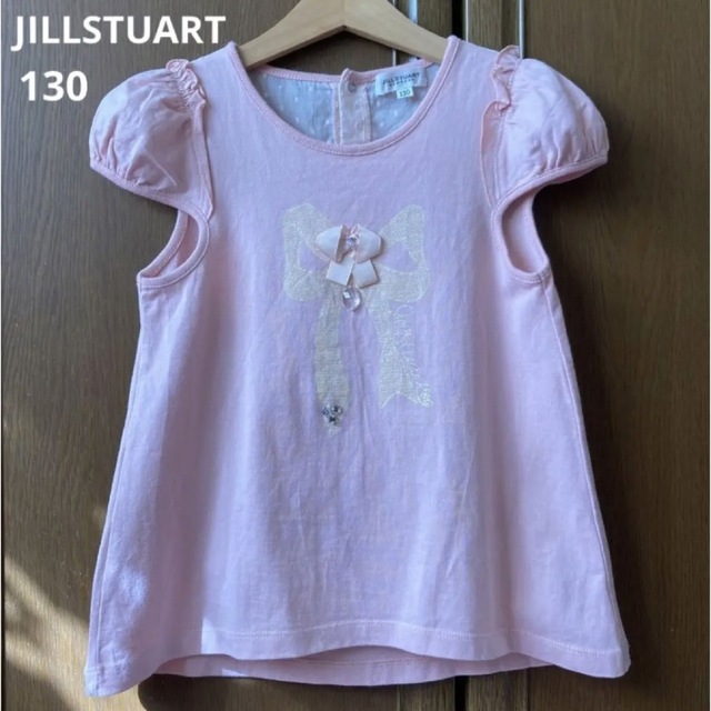 JILLSTUART NEWYORK(ジルスチュアートニューヨーク)のジルスチュアート　ふんわり　半袖　シャツ　Tシャツ　りぼん　春　夏　メゾピアノ キッズ/ベビー/マタニティのキッズ服女の子用(90cm~)(Tシャツ/カットソー)の商品写真