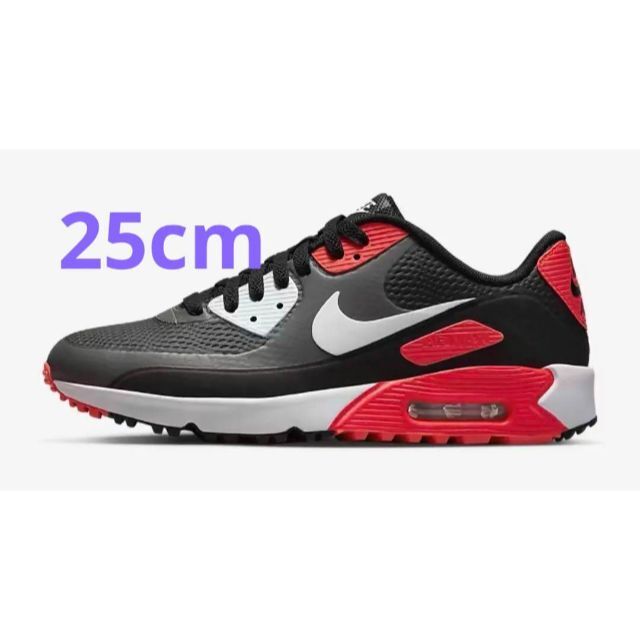 NIKE(ナイキ)のNIKE AIR MAX 90 ゴルフシューズ  25cm スポーツ/アウトドアのゴルフ(シューズ)の商品写真