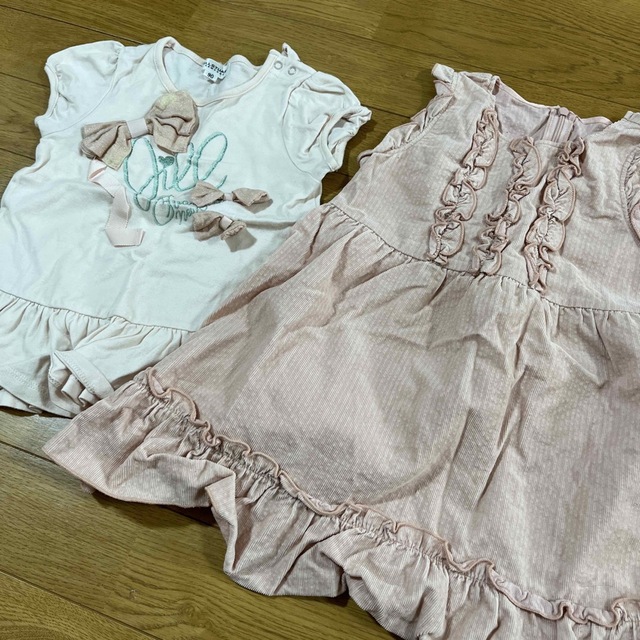 ジルスチュアート  80-90cm 6着まとめ売り キッズ/ベビー/マタニティのキッズ服女の子用(90cm~)(ワンピース)の商品写真