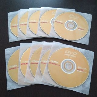 ビクター(Victor)のDVD-RW 10枚セット【中古品】ビクター製(その他)