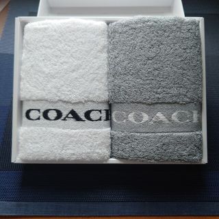 コーチ(COACH)のCOACHハンドタオルセット(タオル/バス用品)