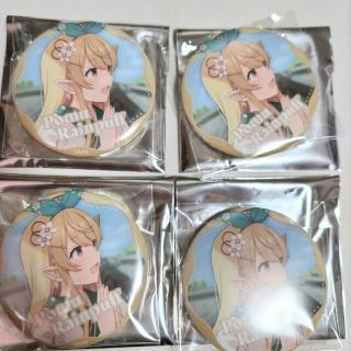 にじさんじEN New Year Goods 缶バッジ　ぽむれいんぱふ(バッジ/ピンバッジ)